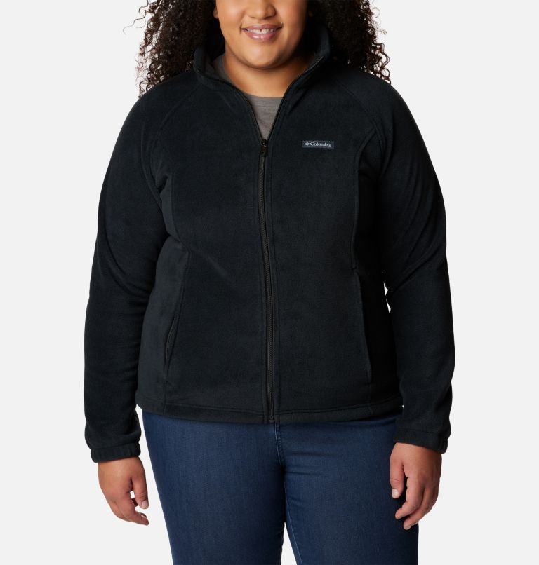 Columbia Womens Benton Springs Full Zip Fleece Jacket - Plus Size
